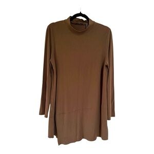 Oska Asymmetrical Tunic in Brown Size M